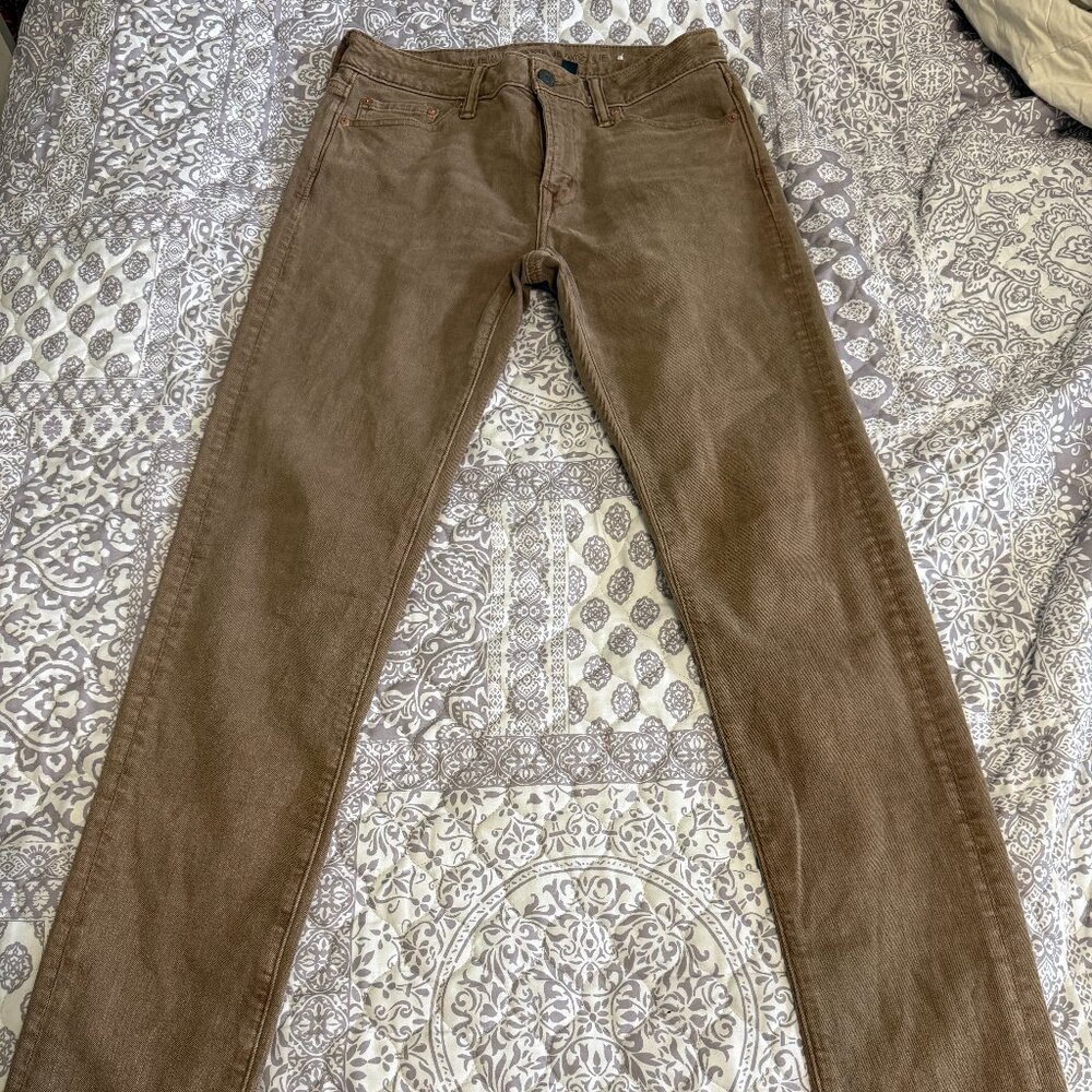 American Eagle Men’s Brown Jeans Easy Flex Size 30x34